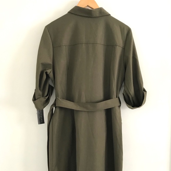 NWT Sharagano shirt dress size 16 - Picture 7 of 7
